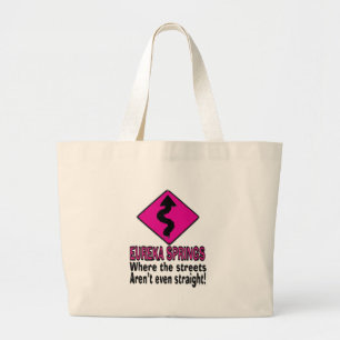 Eureka Springs streets Large Tote Bag