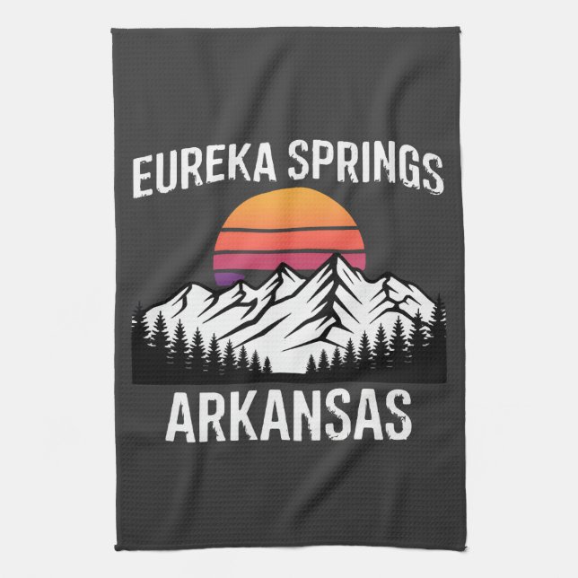 Eureka Springs Tea Towel (Vertical)