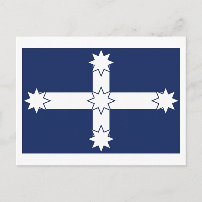 Eureka Stockade Flag Postcard (Front)