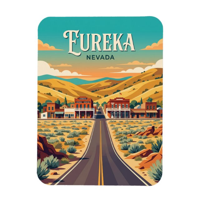 Eureka USA Magnet (Vertical)