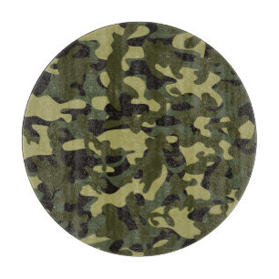Euro Spring Camouflage Cutting Board