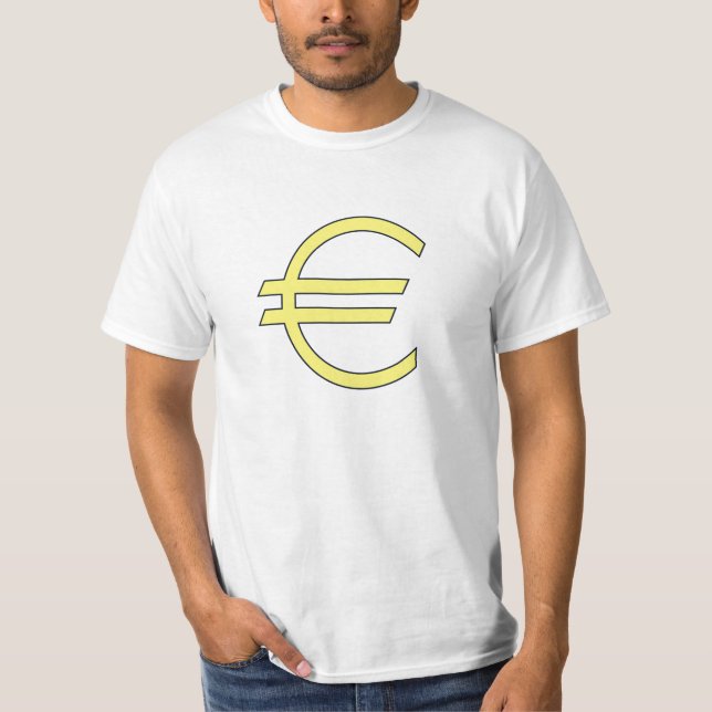 Euro Symbol T-Shirt (Front)
