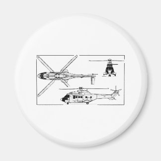 Eurocopter-Super-Puma-SA-33 Magnet