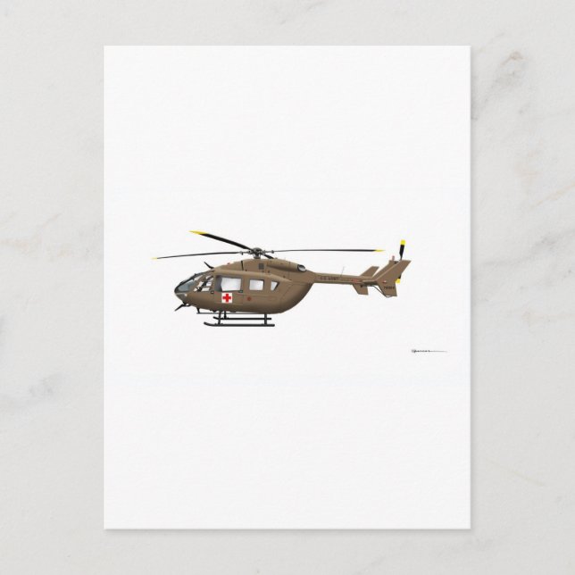 Eurocopter UH-72 Lakota Postcard (Front)