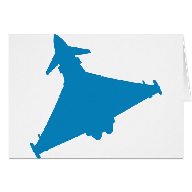 Eurofighter Typhoon Fighter Jet (Front Horizontal)