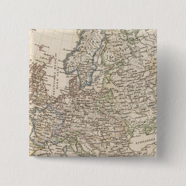 Europa 15 Cm Square Badge (Front)