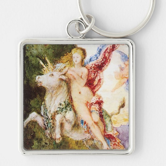 'Europa and the Bull' Key Ring (Front)