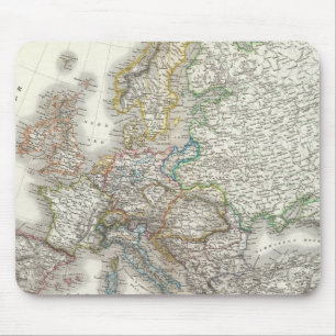 Europa Atlas Map Mouse Pad