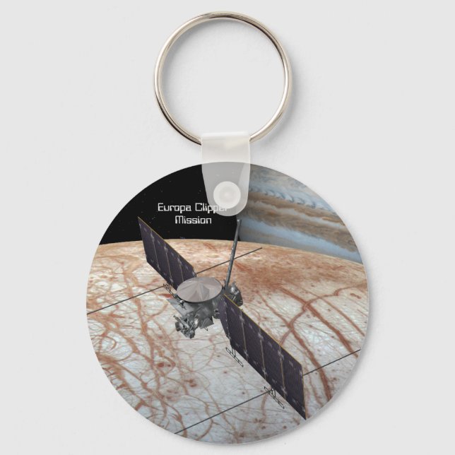Europa Clipper Mission Spacecraft Key Ring (Front)