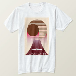 Europa Clipper Space Art T-Shirt