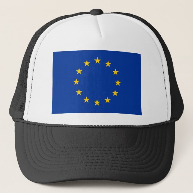 Europa flag trucker hat (Front)