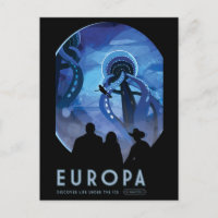 Europa Jupiter Moon Space Sci Fi