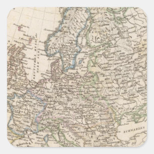 Europa Square Sticker