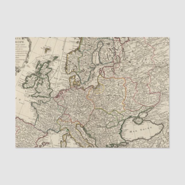 Europe 11 tissue paper (Front)