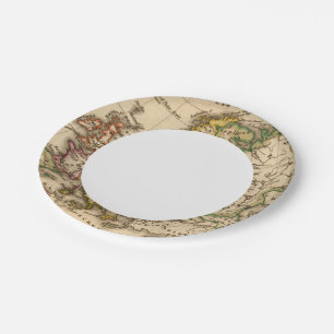Europe 12 2 paper plate