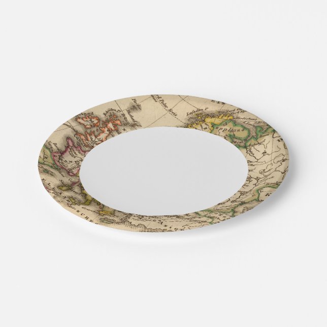 Europe 12 2 paper plate (Angled)