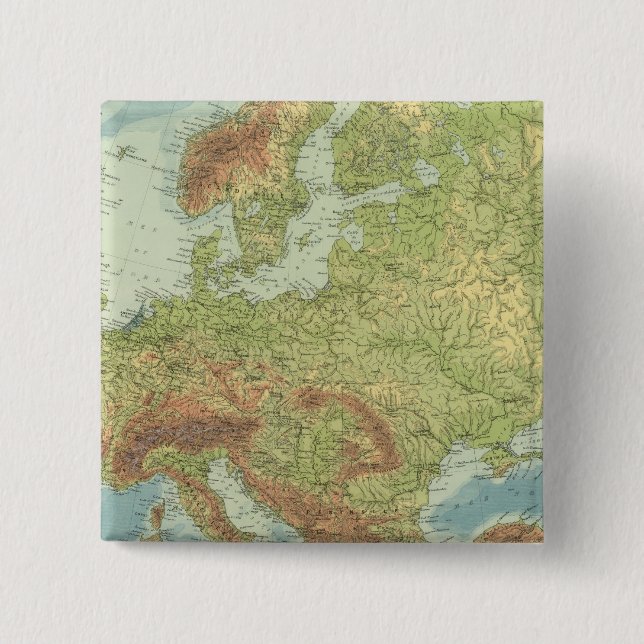 Europe 18 15 cm square badge (Front)