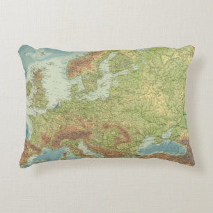 Europe 18 2 decorative cushion