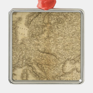 Europe 19 metal tree decoration