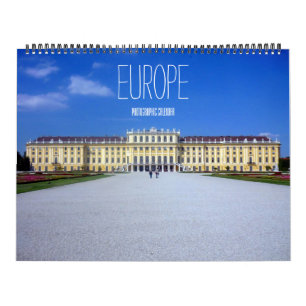 europe 2025 large calendar