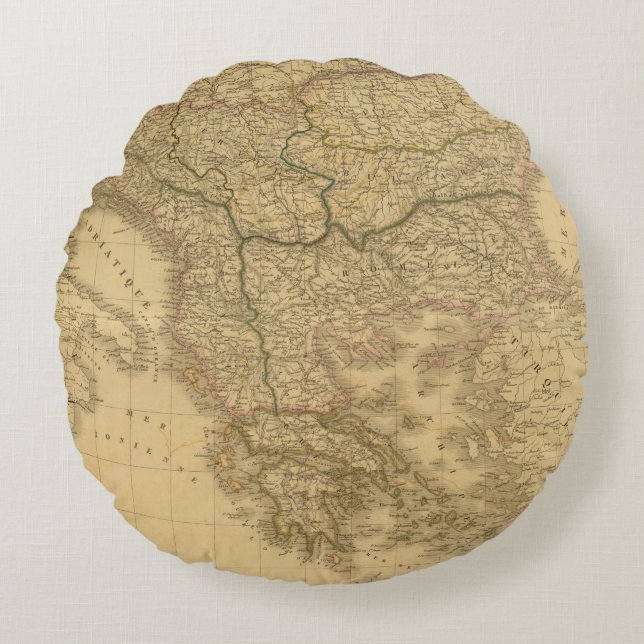 Europe 23 round cushion (Front)