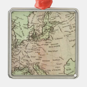 Europe 26 metal tree decoration
