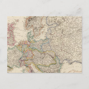Europe 27 postcard