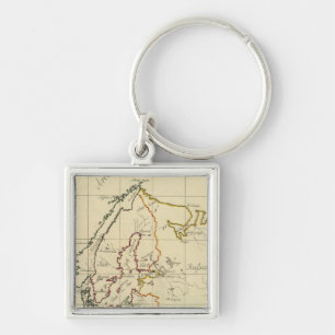 Europe 29 key ring