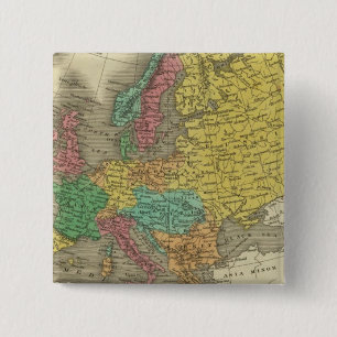 Europe 2 15 cm square badge