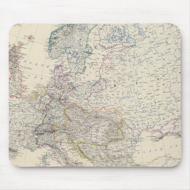 Europe 2 mouse pad (Front)