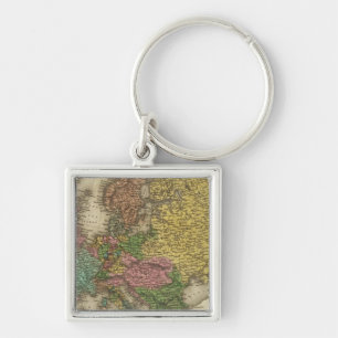 Europe 32 key ring