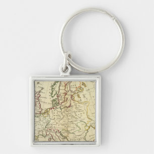 Europe 33 key ring