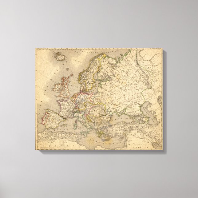 Europe 37 canvas print (Front)