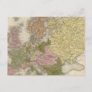 Europe 38 postcard