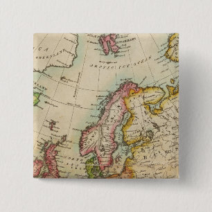 Europe 3 15 cm square badge