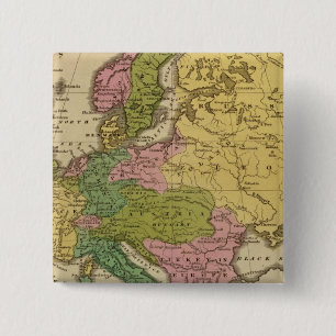 Europe 40 15 cm square badge