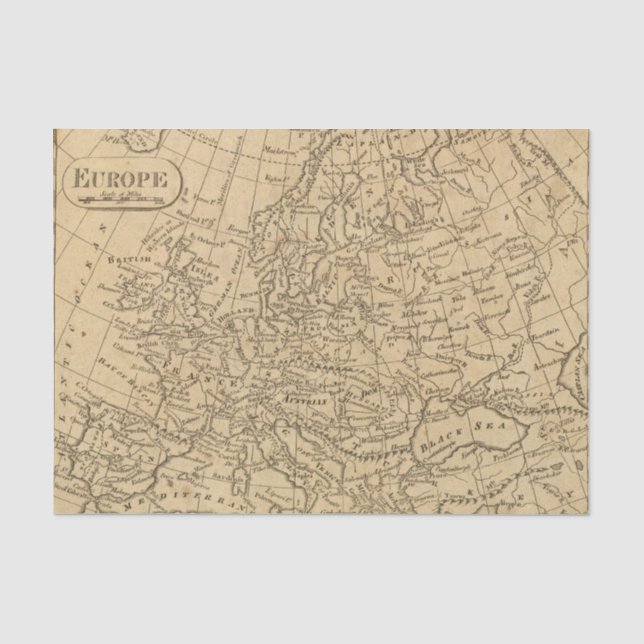 Europe 4 2 tissue paper (Front)