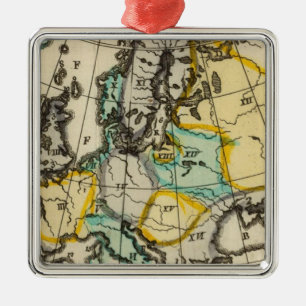 Europe 51 metal tree decoration