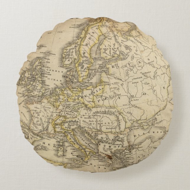 Europe 52 round cushion (Front)