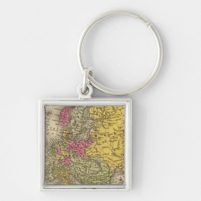 Europe 9 key ring (Front)