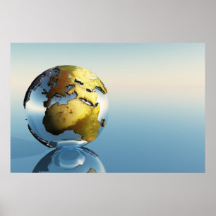 EUROPE AND AFRICA PRINT