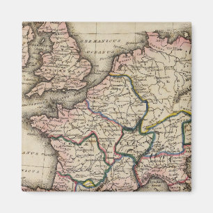 Europe Atlas Map Magnet