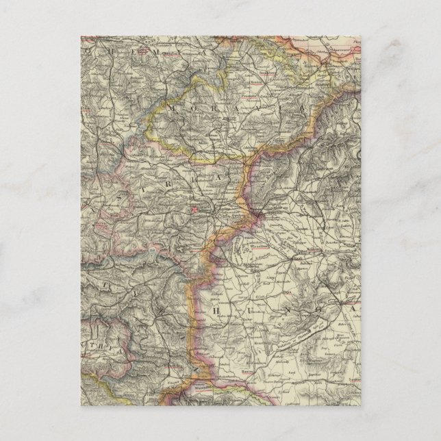 Europe, Austria, Czech Republic Postcard (Front)