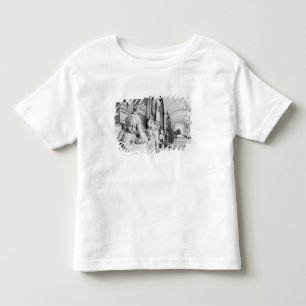 Europe, Austria, Salzburg. Cherub and monument Toddler T-Shirt