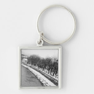 Europe, Austria, Salzburg. The bank of the River Key Ring