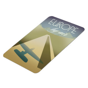 Europe By Air Magnet