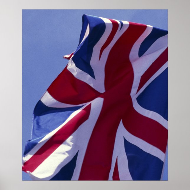 Europe, England, British flag Poster (Front)