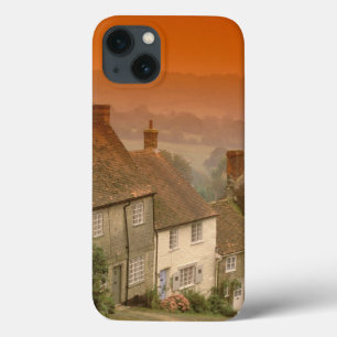 Europe, England, Dorset, Shaftesbury. Gold hill iPhone 13 Case