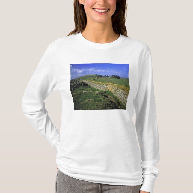 Europe, England, Hadrian's Wall. The stones of T-Shirt (Front)