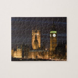 Europe, ENGLAND, London: Houses of Parliament / 2 Jigsaw Puzzle